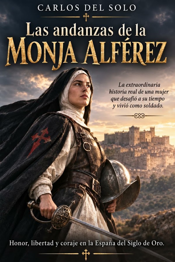 Portada de Las Andanzas de la Monja Alférez