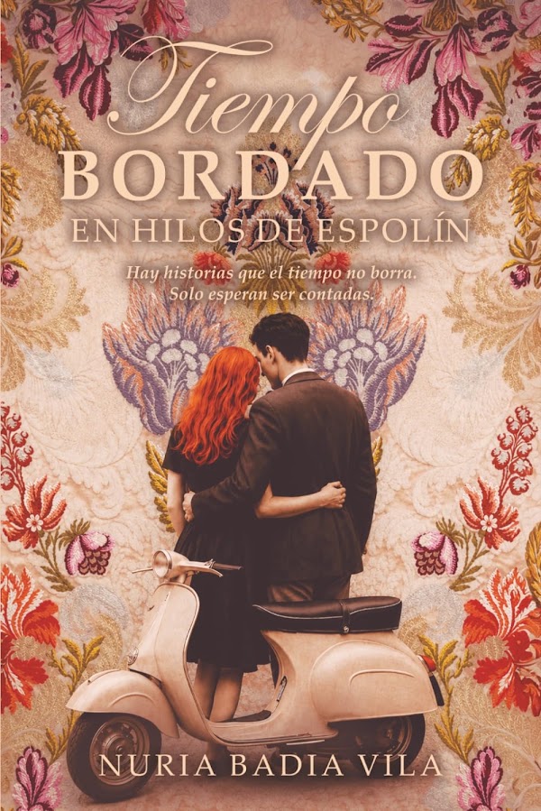 Portada de Tiempo Bordado en Hilos de Espolín