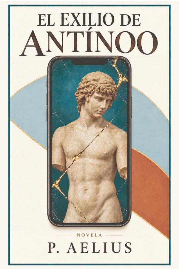 Portada de El Exilio de Antínoo